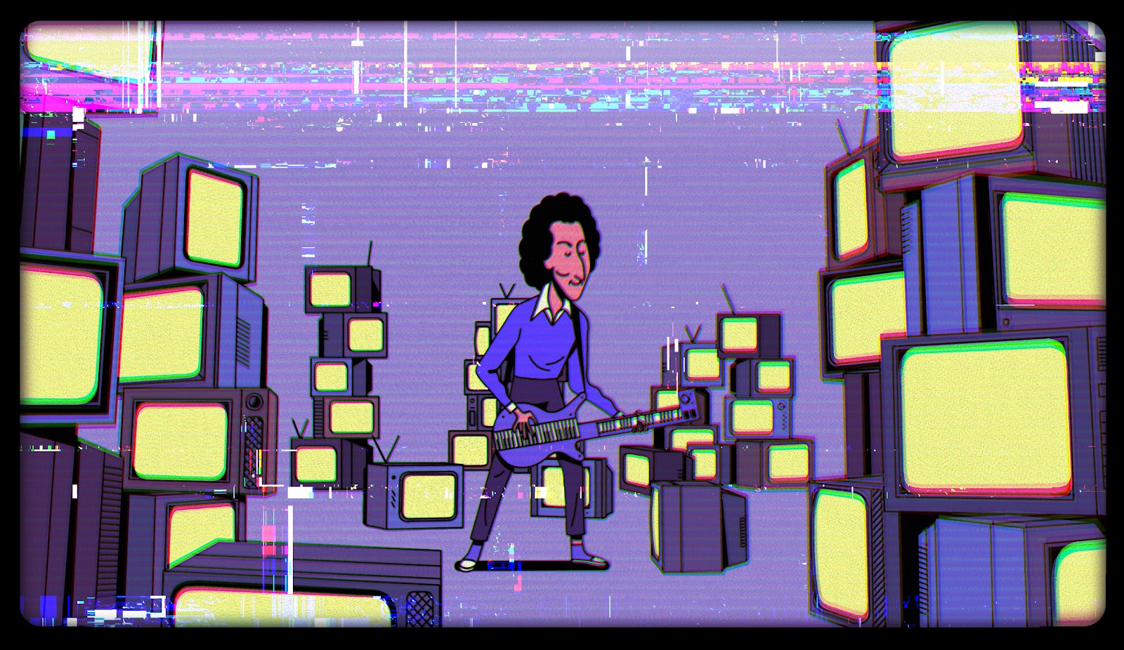 Music video celebrating French singer Michel Berger