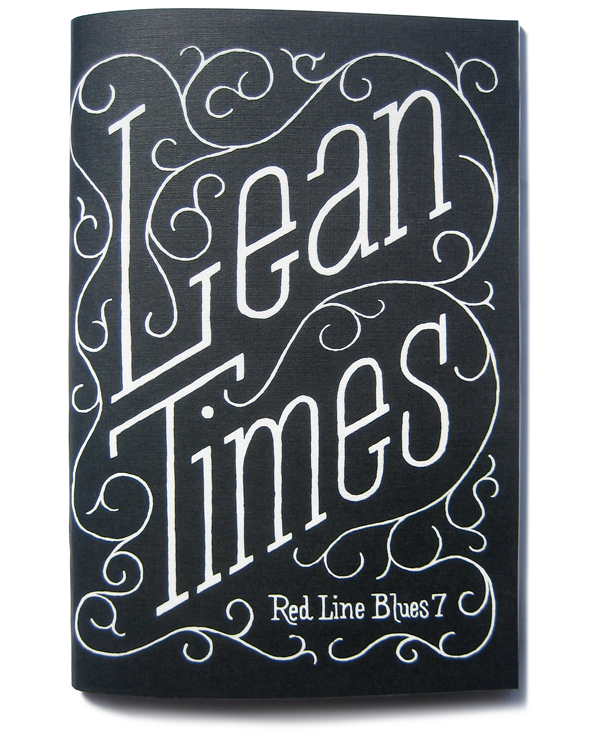 Red Line Blues saddle-stitched ’zine cover